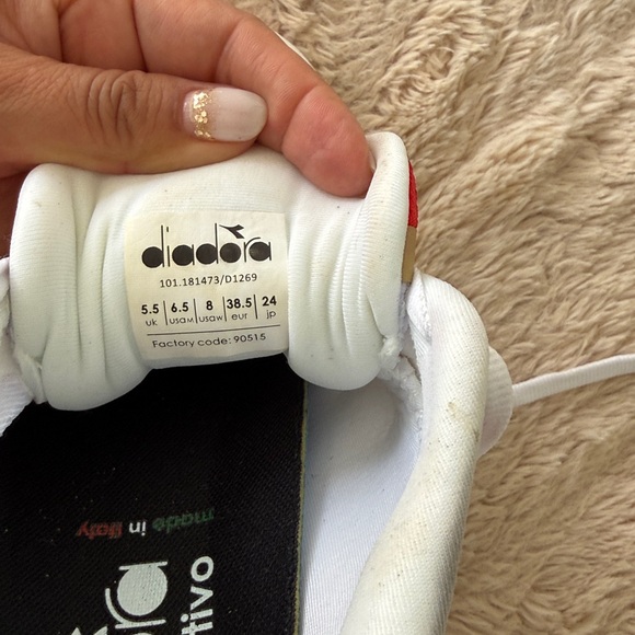 Diadora ATOMO STAR Made in Italy run shoe Lightness cushioning UNISEX W8 M6.5 - Picture 10 of 15